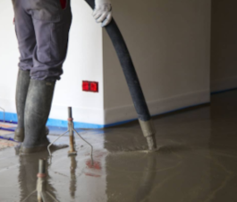 Béton chape liquide fmb